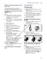 Preview for 43 page of Bosch WVH28422GB Instruction Manual And Installation Instructions