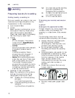 Preview for 12 page of Bosch WVH28441AU Instruction Manual And Installation Instructions