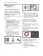 Preview for 14 page of Bosch WVH28441AU Instruction Manual And Installation Instructions