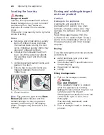 Preview for 16 page of Bosch WVH28441AU Instruction Manual And Installation Instructions