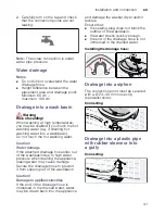 Preview for 41 page of Bosch WVH28441AU Instruction Manual And Installation Instructions