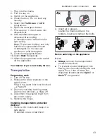 Preview for 43 page of Bosch WVH28441AU Instruction Manual And Installation Instructions