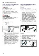 Предварительный просмотр 14 страницы Bosch WVH28471EP Instruction Manual And Installation Instructions