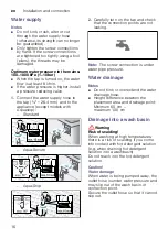 Предварительный просмотр 16 страницы Bosch WVH28471EP Instruction Manual And Installation Instructions