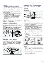 Предварительный просмотр 17 страницы Bosch WVH28471EP Instruction Manual And Installation Instructions