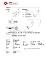 Preview for 2 page of Bosch WZ20NXV550-0 Installation Manual