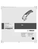 Bosch Xeo Original Instructions Manual preview