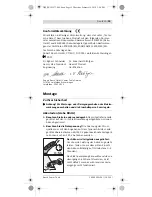 Preview for 15 page of Bosch Xeo Original Instructions Manual