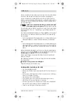 Preview for 130 page of Bosch Xeo Original Instructions Manual