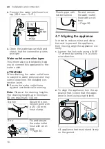 Preview for 16 page of Bosch XQG100-WDU285H00W User Manual And Installation Instructions