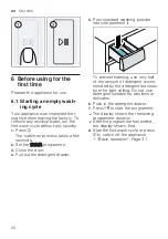 Preview for 20 page of Bosch XQG100-WDU285H00W User Manual And Installation Instructions