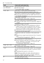 Preview for 42 page of Bosch XQG100-WDU285H00W User Manual And Installation Instructions