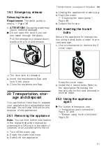 Preview for 51 page of Bosch XQG100-WDU285H00W User Manual And Installation Instructions