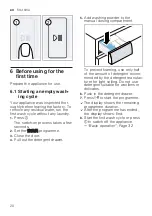 Preview for 20 page of Bosch XQG100-WDU286H1AW Manual