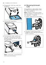 Предварительный просмотр 14 страницы Bosch XQG100-WGB254X00W User Manual And Installation Instructions