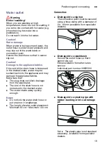 Preview for 19 page of Bosch XQG100-WNA254VA0W User Manual And Installation Instructions