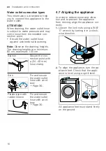 Предварительный просмотр 16 страницы Bosch XQG100-WNB254X00W User Manual And Installation Instructions