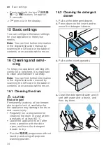 Предварительный просмотр 34 страницы Bosch XQG100-WNB254X00W User Manual And Installation Instructions