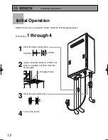 Предварительный просмотр 12 страницы Bosch YS1780RA Owner'S Manual