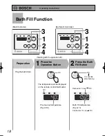 Предварительный просмотр 18 страницы Bosch YS1780RA Owner'S Manual