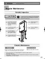 Предварительный просмотр 23 страницы Bosch YS1780RA Owner'S Manual