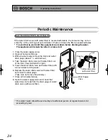 Предварительный просмотр 24 страницы Bosch YS1780RA Owner'S Manual