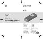 Bosch Zamo Original Instructions Manual предпросмотр