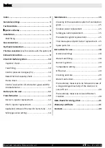 Preview for 2 page of Boschetti Industrie Meccaniche BGMAX 100 Manual For Installation And Use