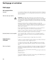 Предварительный просмотр 50 страницы BoschHome nit8065uc Use And Care Manual