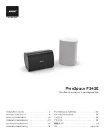 Предварительный просмотр 1 страницы Bose Professional 841155-0310 Installation Manual