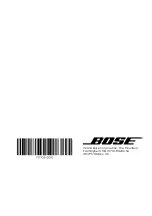 Preview for 23 page of Bose Professional ControlCenter CC-1 Installation And Operation Manual