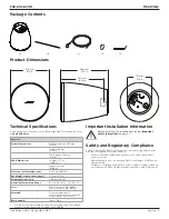 Предварительный просмотр 3 страницы Bose Professional DesignMax DM3P Installation Manual