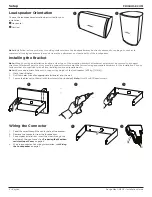 Preview for 6 page of Bose Professional DesignMax DM3SE Installation Manual