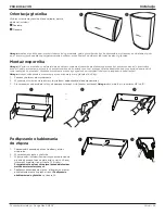 Предварительный просмотр 55 страницы Bose Professional DesignMax DM6SE Installation Manual