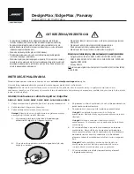 Preview for 22 page of Bose Professional DesignMax Manual