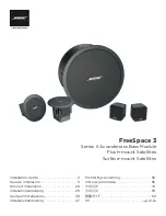 Bose Professional FreeSpace 3 Instruction Manual preview