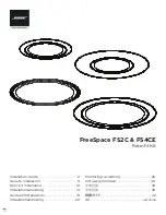 Bose Professional FreeSpace FS2C Installation Manual предпросмотр