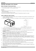 Предварительный просмотр 5 страницы Bose Professional MB210 Installation Manual