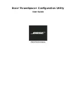 Preview for 1 page of Bose Professional PowerSpace P4300+ User Manual