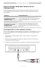 Preview for 109 page of Bose 018TVSPKR Manual