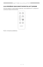 Preview for 216 page of Bose 018TVSPKR Manual