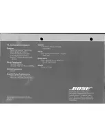 Preview for 8 page of Bose 10.2 Stereo Everywhere Owner'S Manual