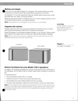 Preview for 3 page of Bose 100 J Owner'S Manual