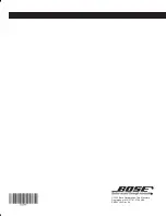 Preview for 8 page of Bose 141 Series II Owner'S Manual