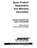 Предварительный просмотр 12 страницы Bose 151 SE Owner'S Manual