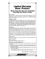 Preview for 16 page of Bose 151 SE Owner'S Manual