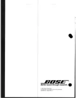 Preview for 9 page of Bose 201 Series III Owner'S Manual