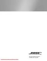 Предварительный просмотр 68 страницы Bose 3-2-1 GS Series III Owner'S Manual