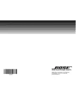 Предварительный просмотр 107 страницы Bose 321 GSX Series III Owner'S Manual