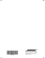 Preview for 22 page of Bose 326083-1100 SoundTouch 235 Setup Manual